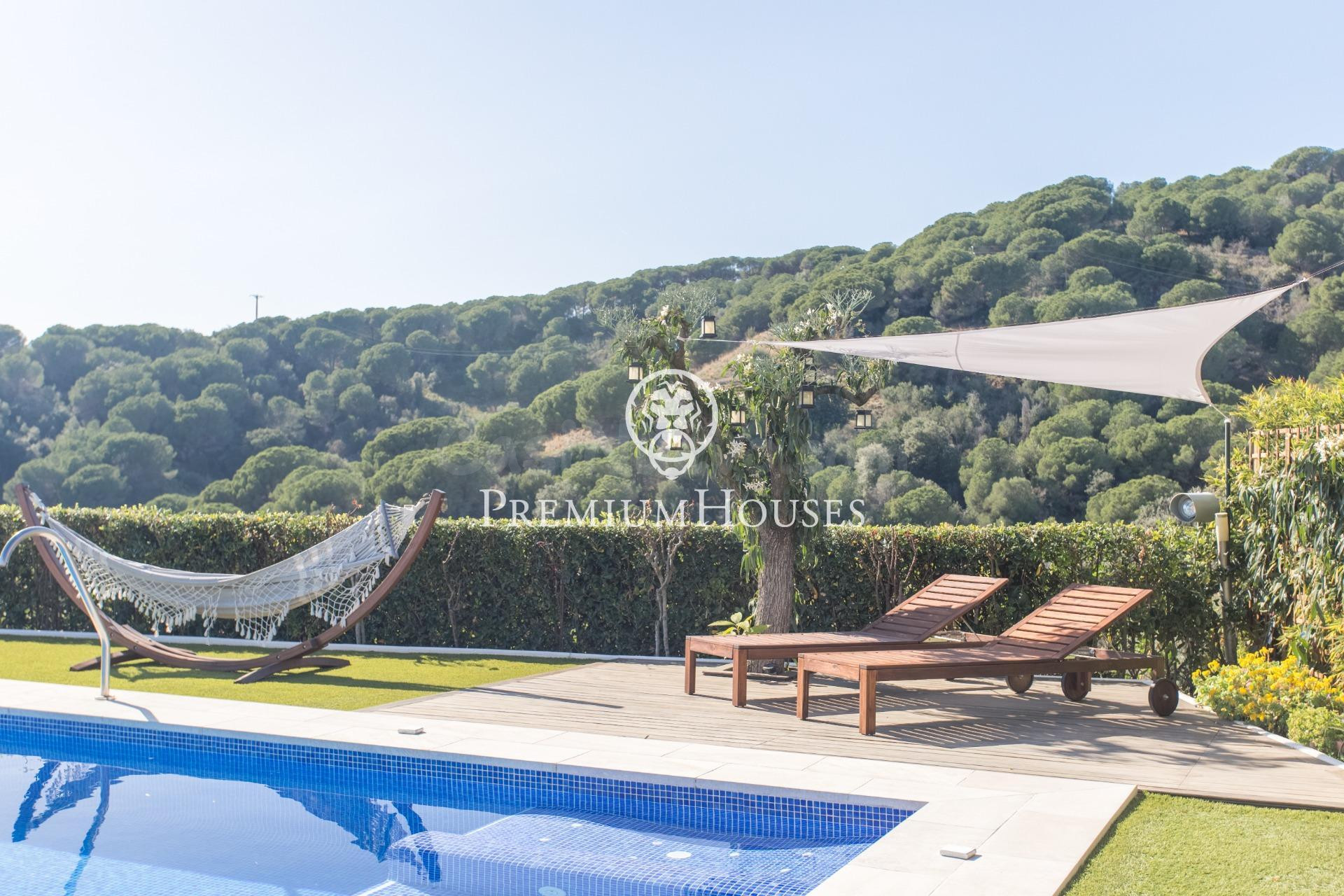 Espectacular casa en venta en Alella con piscina y vistas al - foto 4