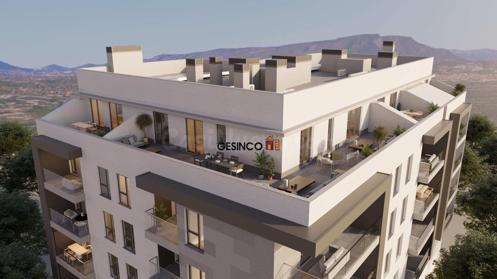 ÁTICO DE OBRA NUEVA EN EDIFICIO TRIVIUM III