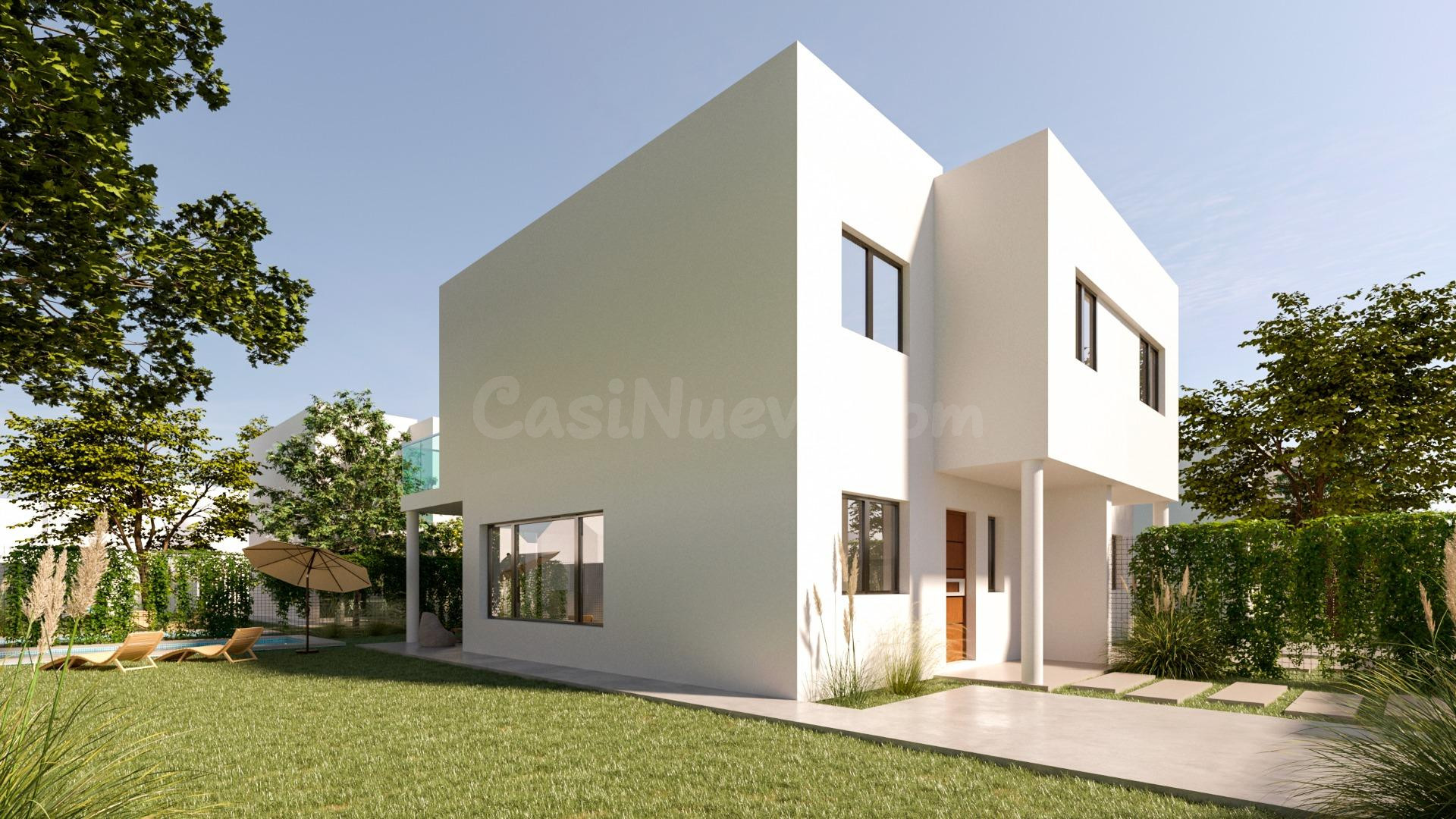 VENTA DE CHALET PAREADOS CON PISCINA POZO DE GUADALAJARA - foto 4