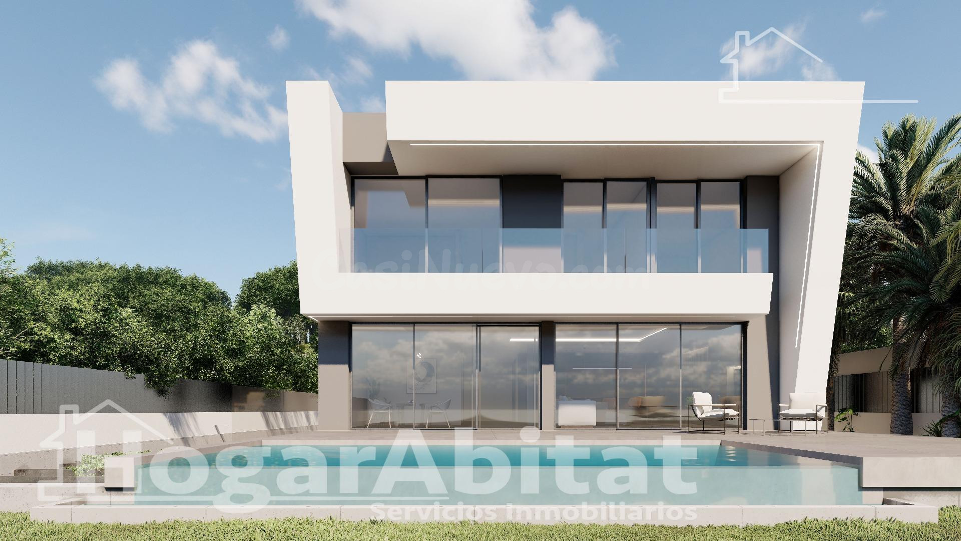 ¡PRECIOSO CHALET JUNTO AL MAR! TOTALMENTE NUEVO CON GARAJE, 