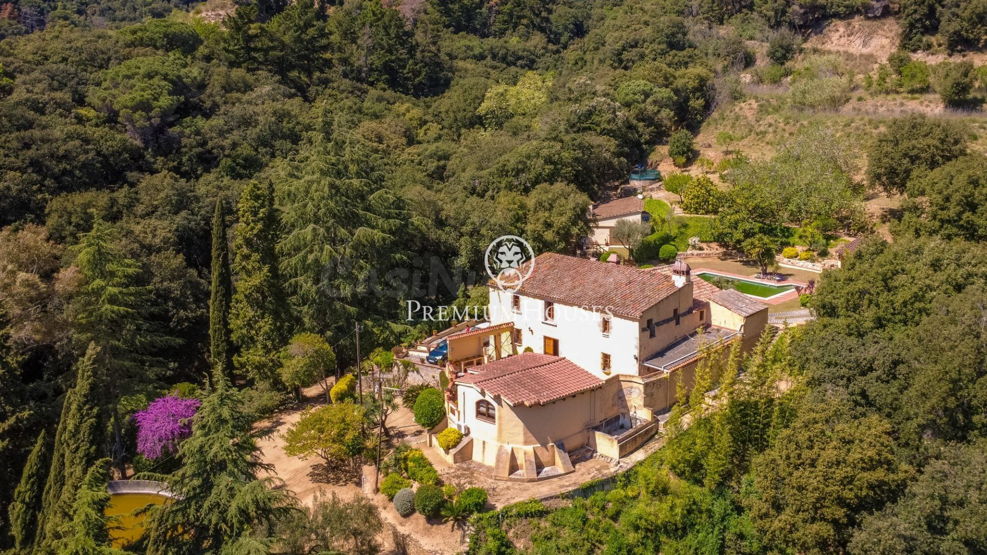 Masía catalana con mucho encanto en venta en Arenys de Munt