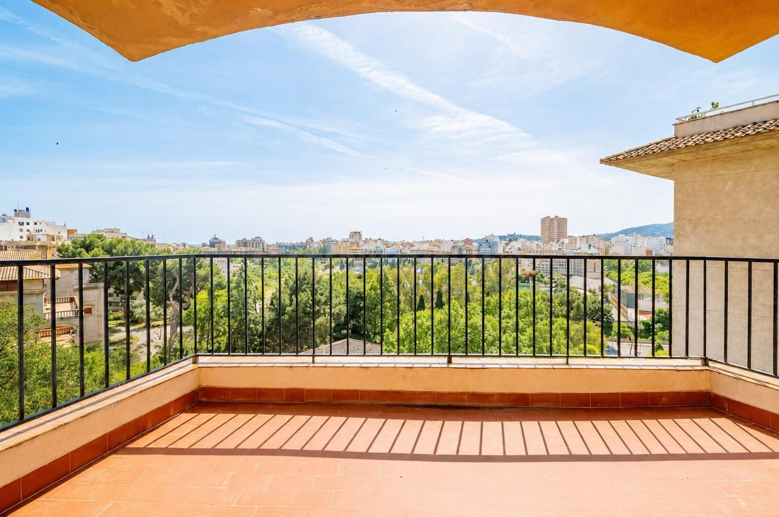 Gran piso señorial con terraza en el centro de Palma