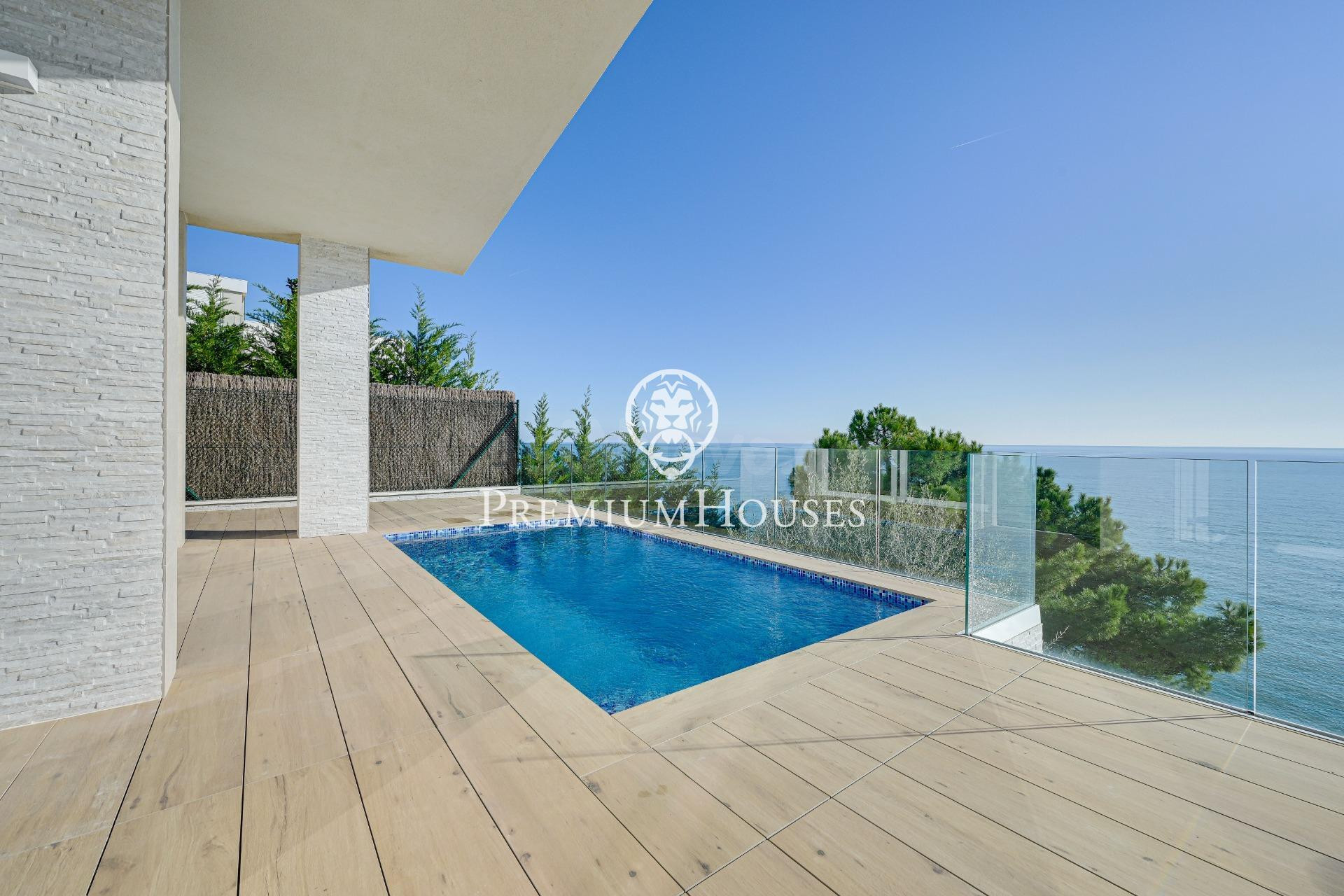 Casa en venta con espectaculares vistas al mar en Arenys de 