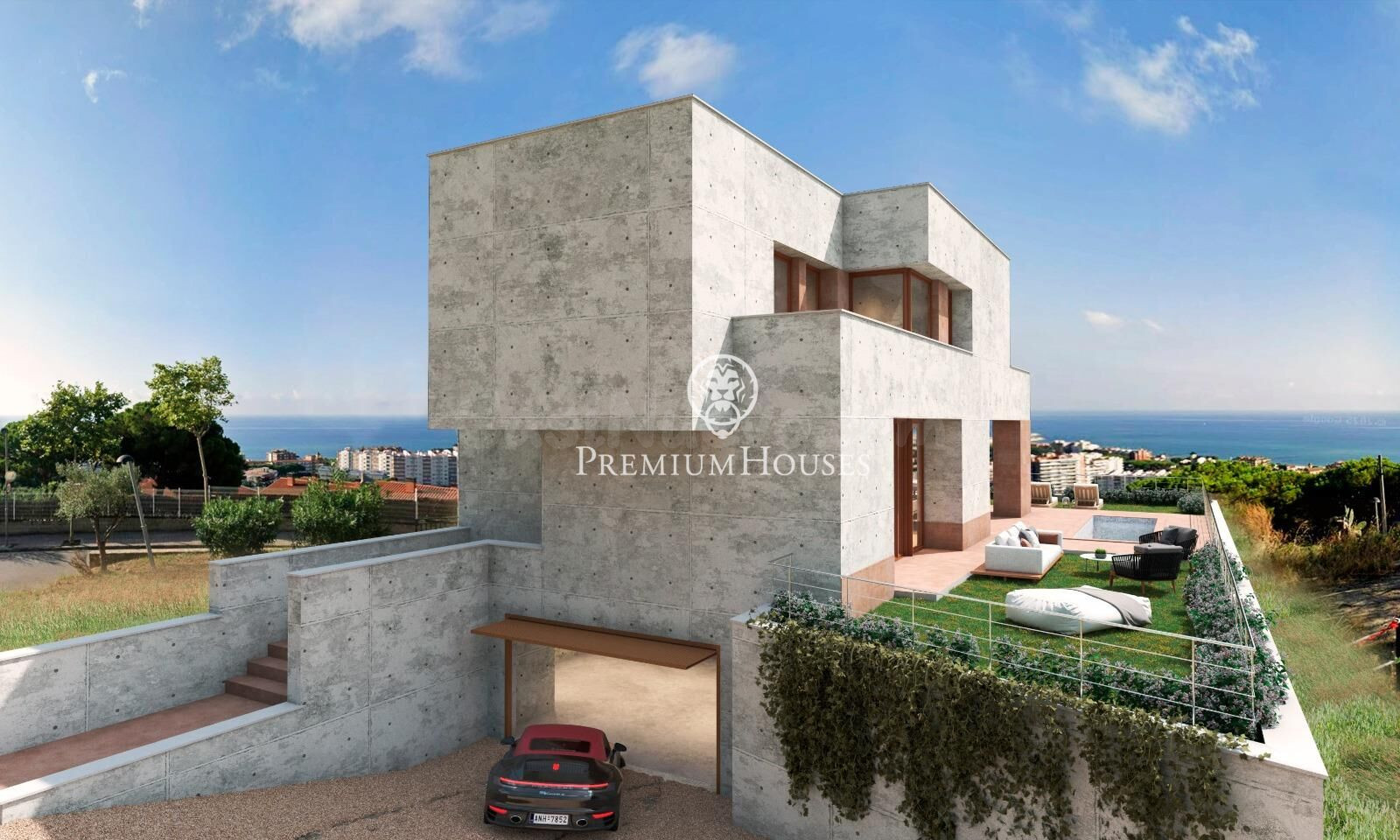 Obra nueva con vistas espectaculares al mar en Caldes d'Estr