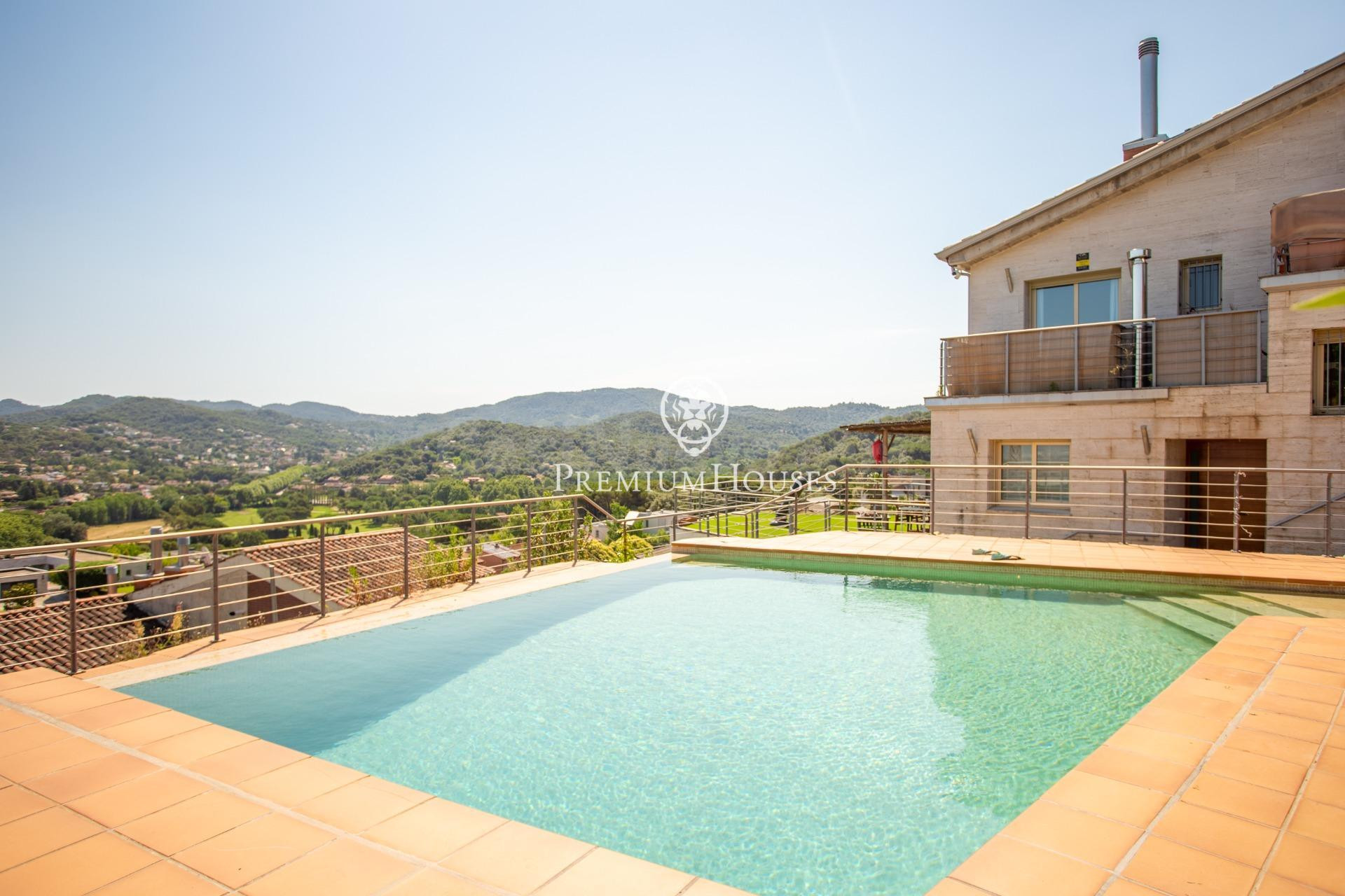 Excelente casa con vistas infinitas en venta en Vallromanes - foto 4