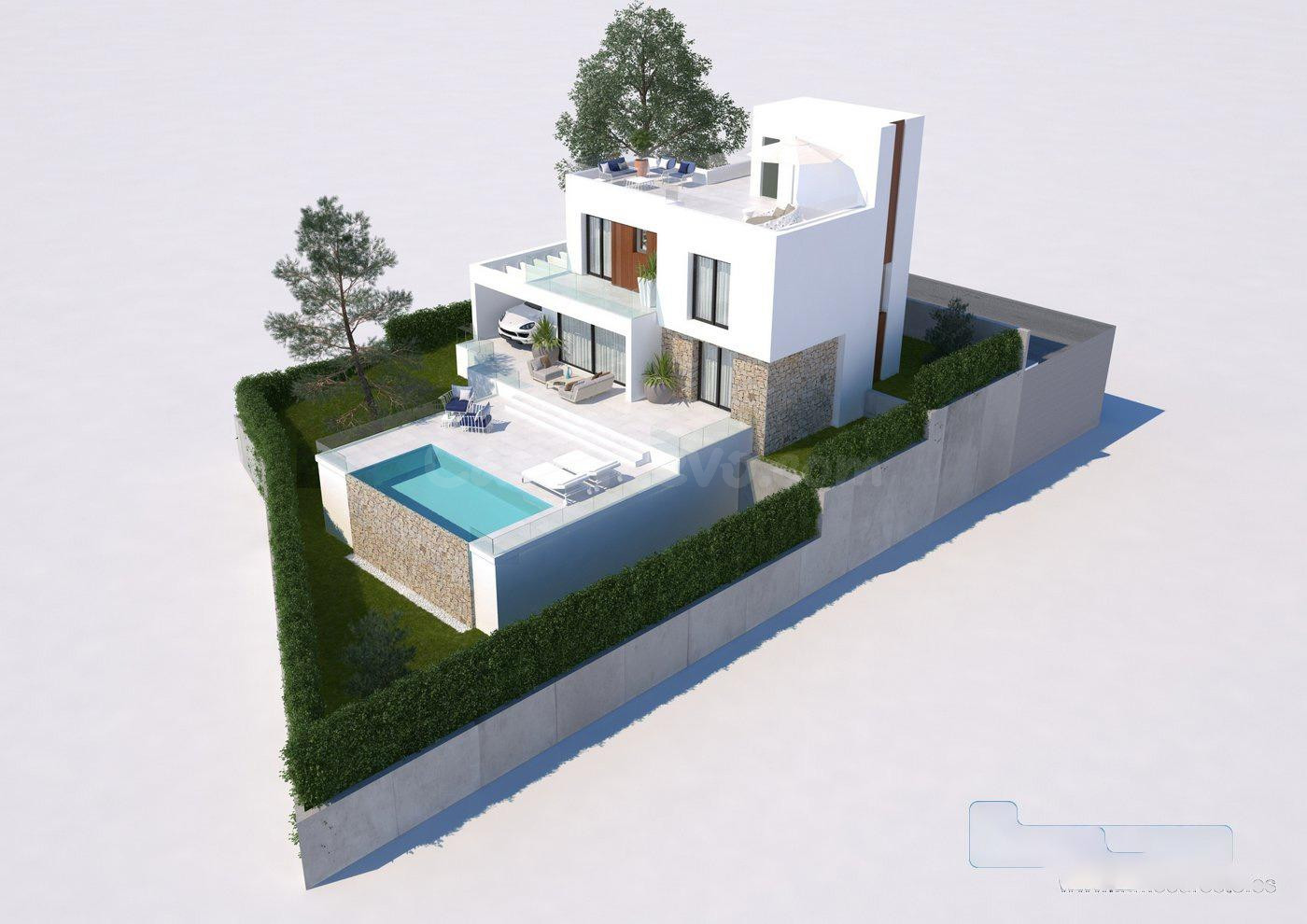 Parcela urbana de 818 m2. con proyecto para construcción de  - foto 5