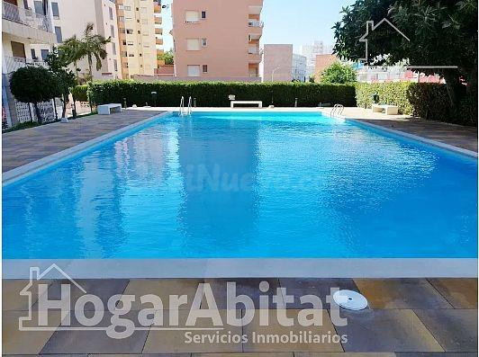 ¡PLAYA DE GANDÍA! EN RESIDENCIAL CON PISCINA, TERRAZA Y ASCE - foto 2