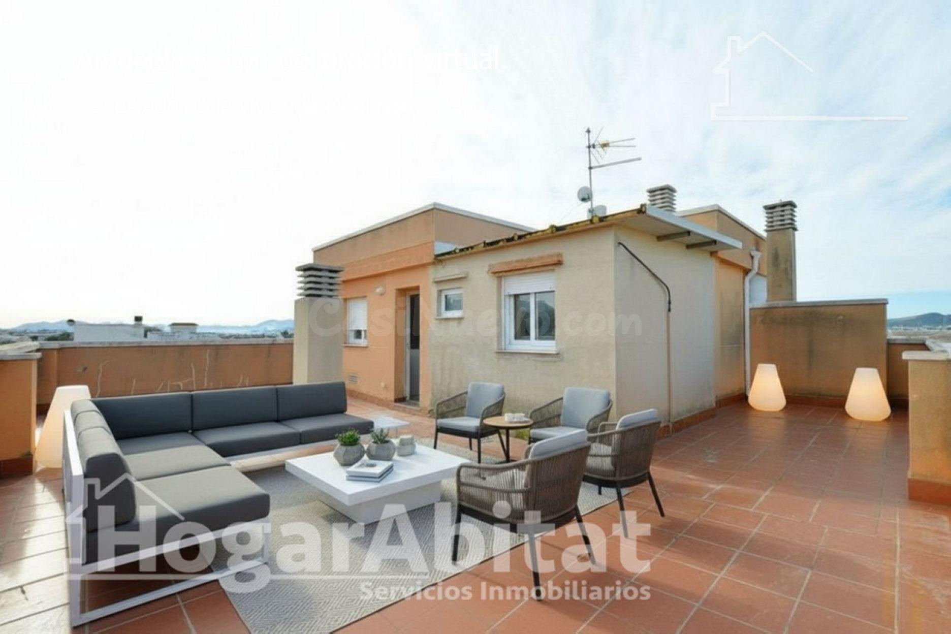 ¡PLAYA DE DAIMUS! ÁTICO DÚPLEX ACOGEDOR Y EXTERIOR CON BALCÓ - foto 3