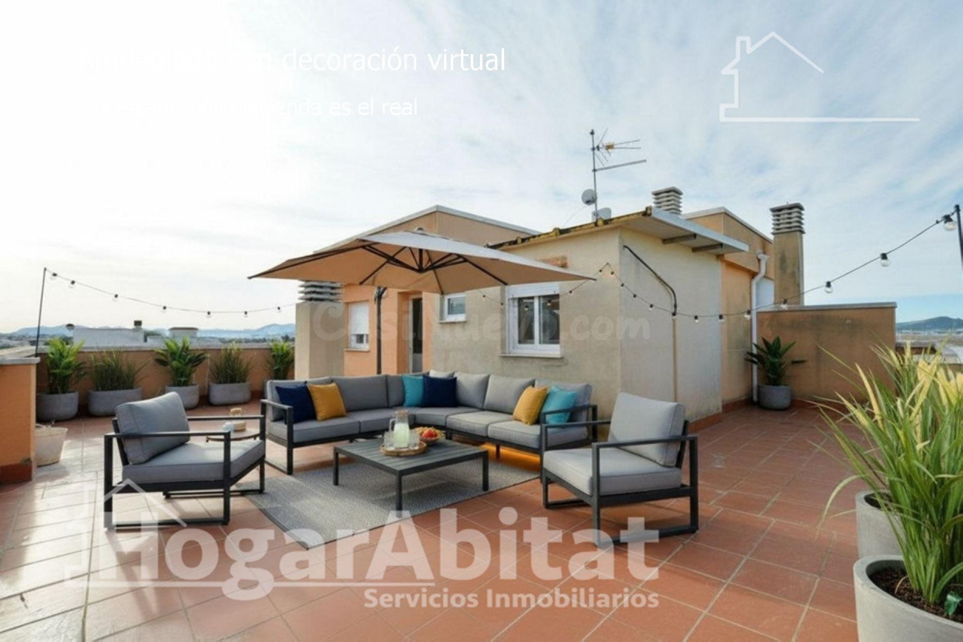 ¡PLAYA DE DAIMUS! ÁTICO DÚPLEX ACOGEDOR Y EXTERIOR CON BALCÓ - foto 4