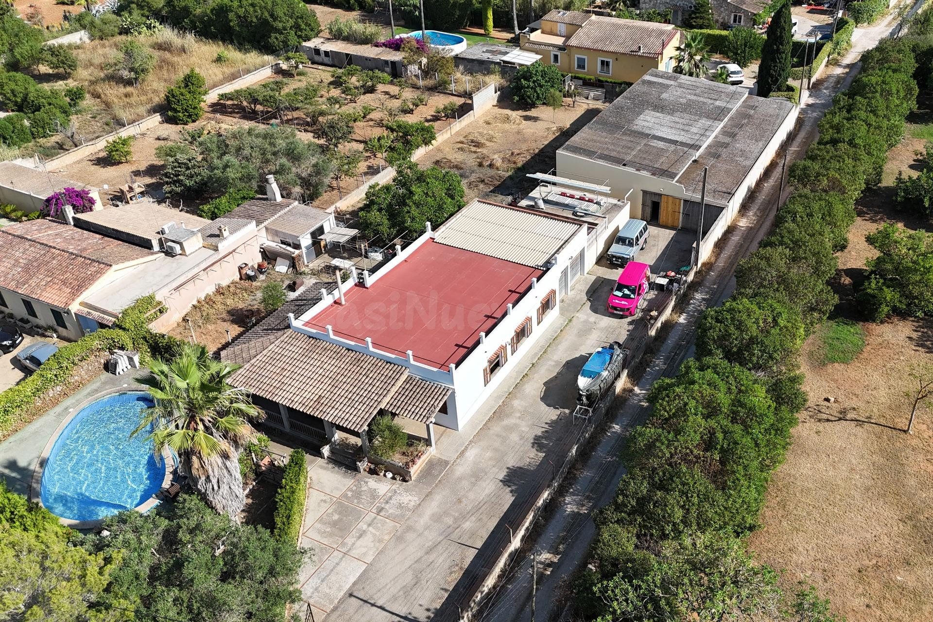 SE VENDE FINCA CON AMPLIO TALLER EN LA ZONA DE LLUCMAJOR - M - foto 5