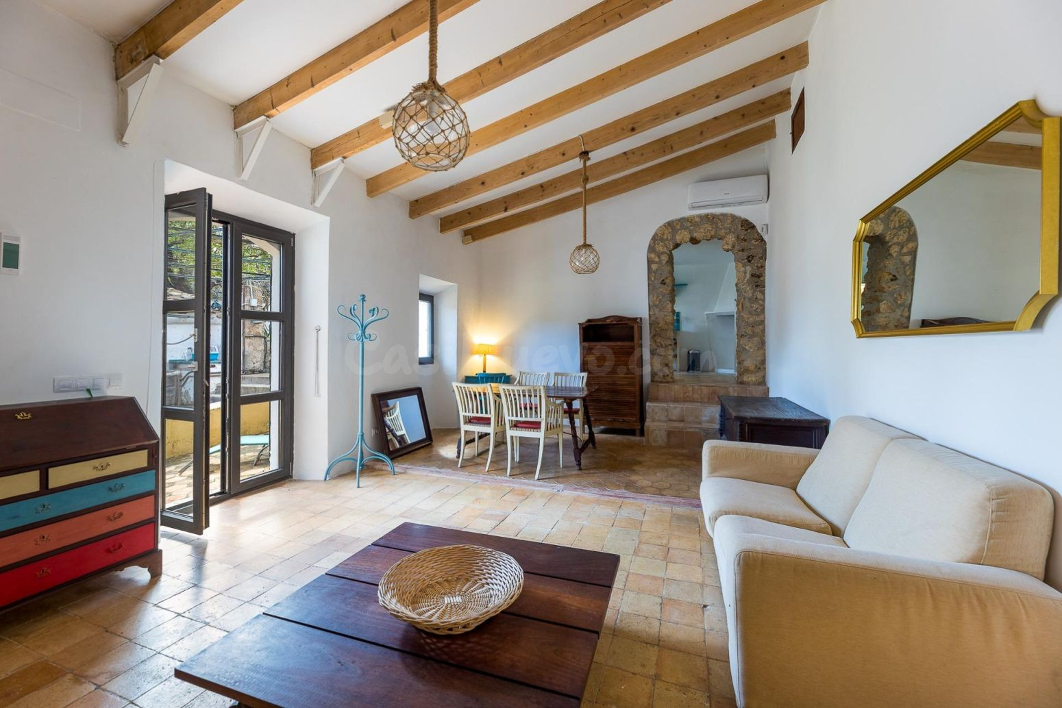 Finca rústica CON CEDULA DE HABITABILIDAD,  piscina y a un p - foto 2