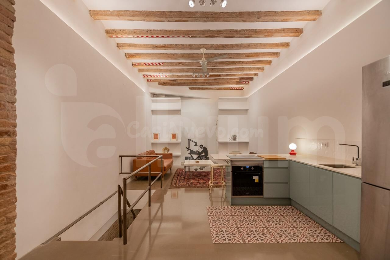 Exclusivo local-vivienda de diseño en el corazón del Barrio  - foto 3