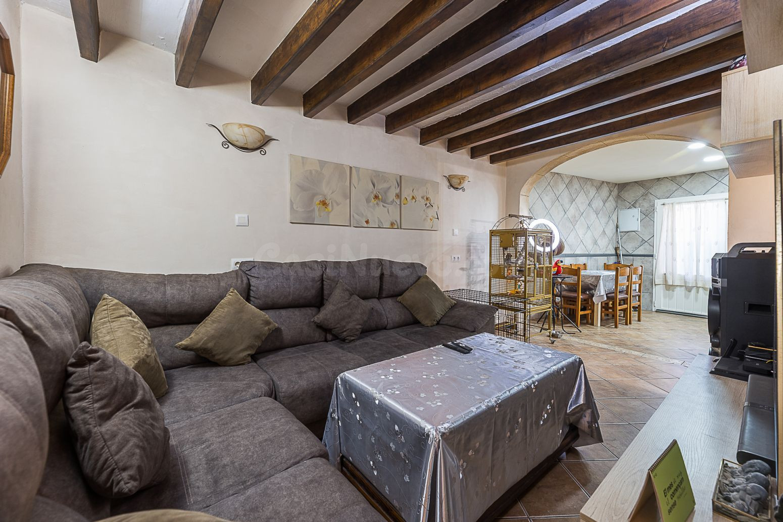Dos casas independientes con terreno, pozo de vena y vistas 