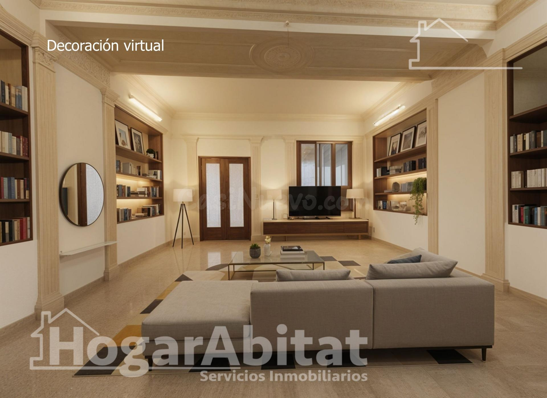 ESPACIOSA CASA CON LOCAL COMERCIAL Y GARAJE EN EL CENTRO