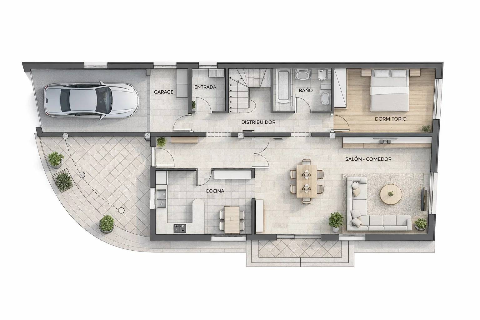 Casa unifamiliar con jardín y piscina en la urbanización Mas - foto 4