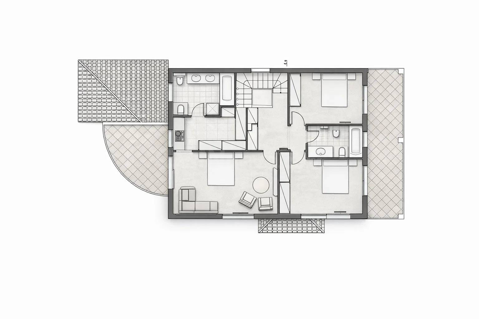 Casa unifamiliar con jardín y piscina en la urbanización Mas - foto 5