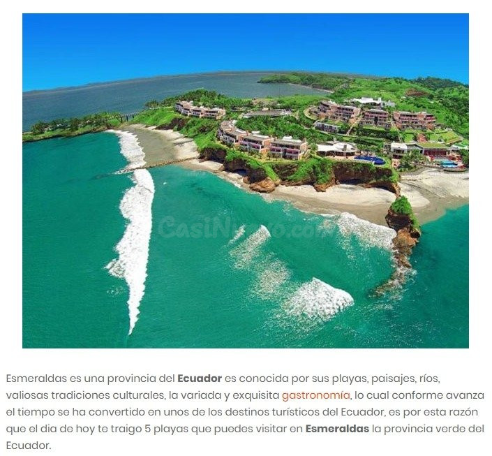 TINERCASA VENDE EN PLAYA DE PAUFI, ECUADOR, MAGNIFICA OPORTU