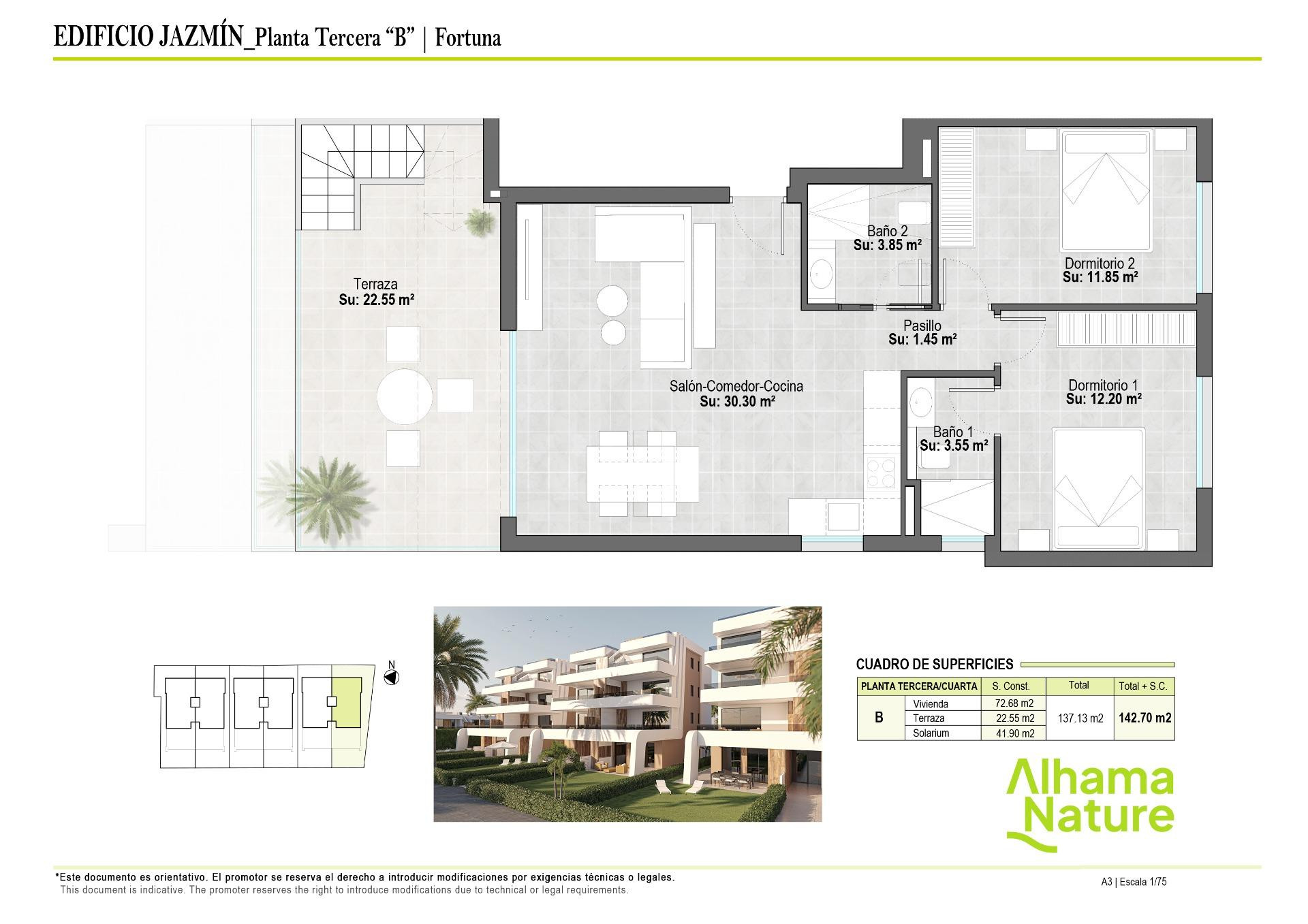 LUJOSO APARTAMENTO DE NUEVA CONSTRUCCIÓN EN PRIMERA PLANTA - foto 3