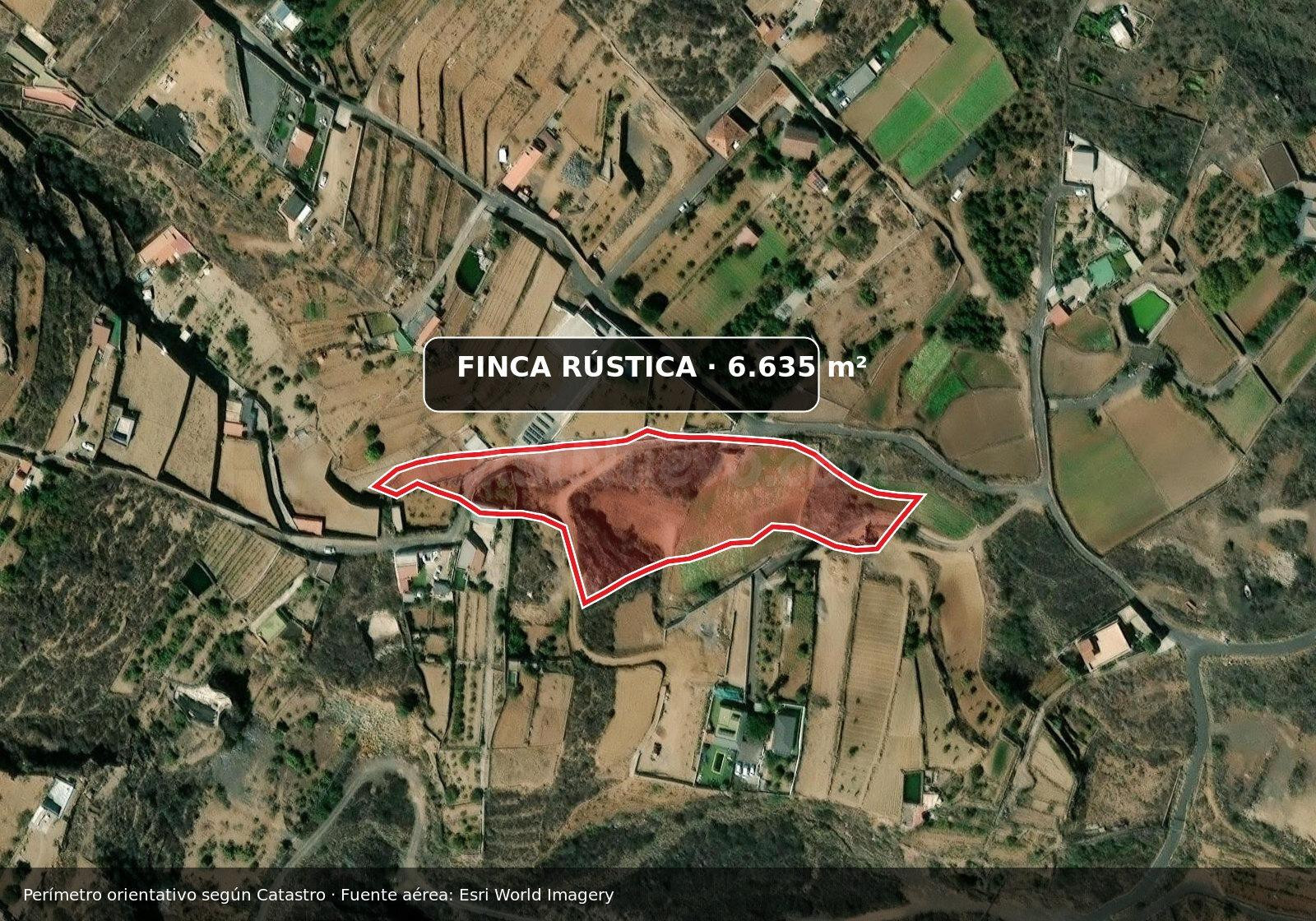 ¡OPORTUNIDAD EN ARAFO! FINCA RÚSTICA DE 6.635 M2 CON AGUA, R