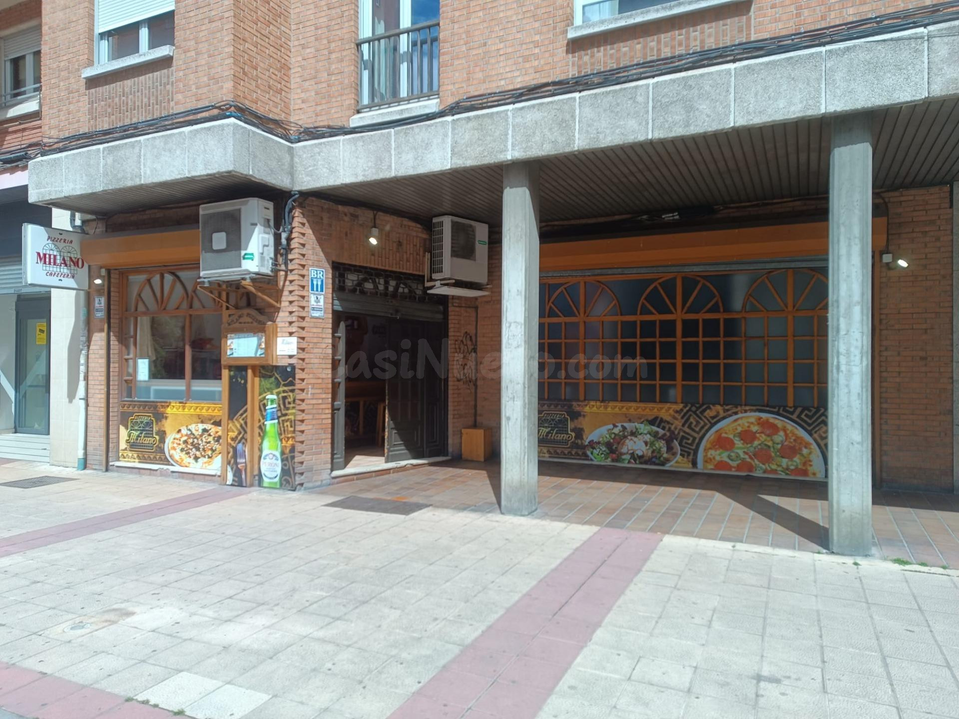 Traspaso en calle Gabilondo – Restaurante-pizzería con terra