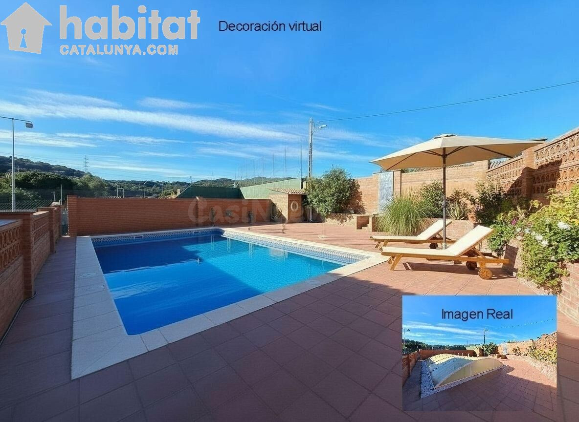 ESPECTACULAR CASA EN PLANTA CON PISCINA, TENIS Y PISTA FRONT - foto 2