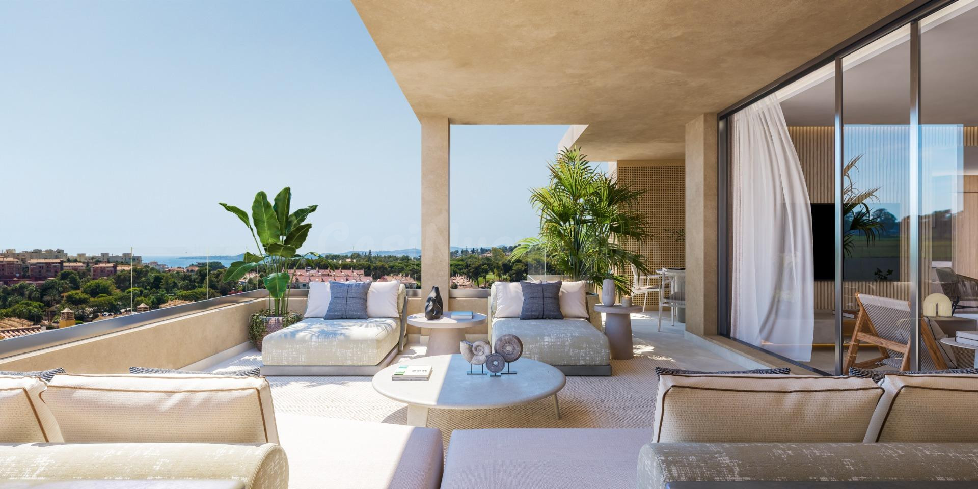 DISFRUTE DE TERRAZAS CON ORIENTACION SUR Y VISTAS AL MAR, DE - foto 4