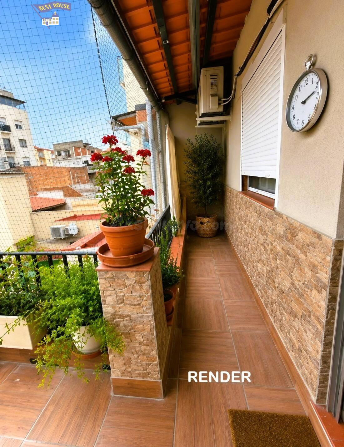 PISO LISTO PARA ENTRAR A VIVIR CON FANTÁSTICA TERRAZA DE 20 