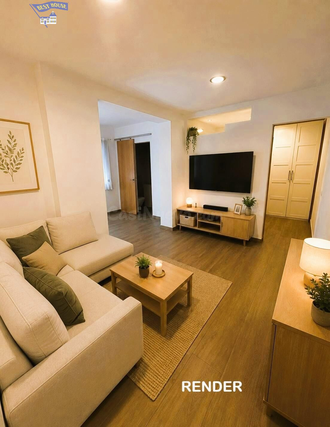 PISO LISTO PARA ENTRAR A VIVIR CON FANTÁSTICA TERRAZA DE 20  - foto 2