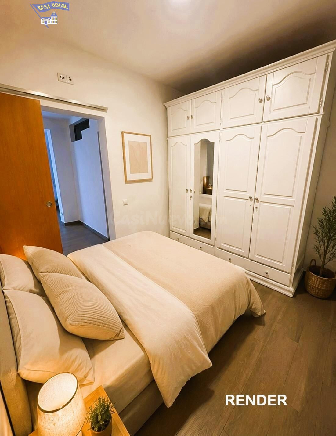 PISO LISTO PARA ENTRAR A VIVIR CON FANTÁSTICA TERRAZA DE 20  - foto 4