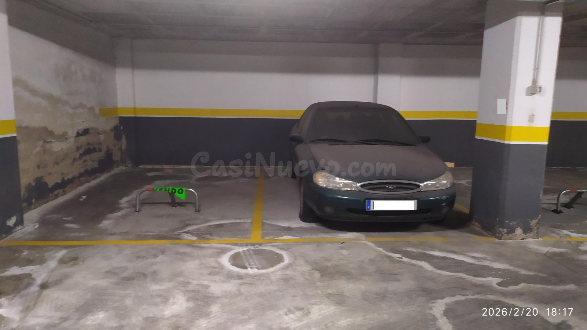 Plaza de garaje en Juan Carlos I