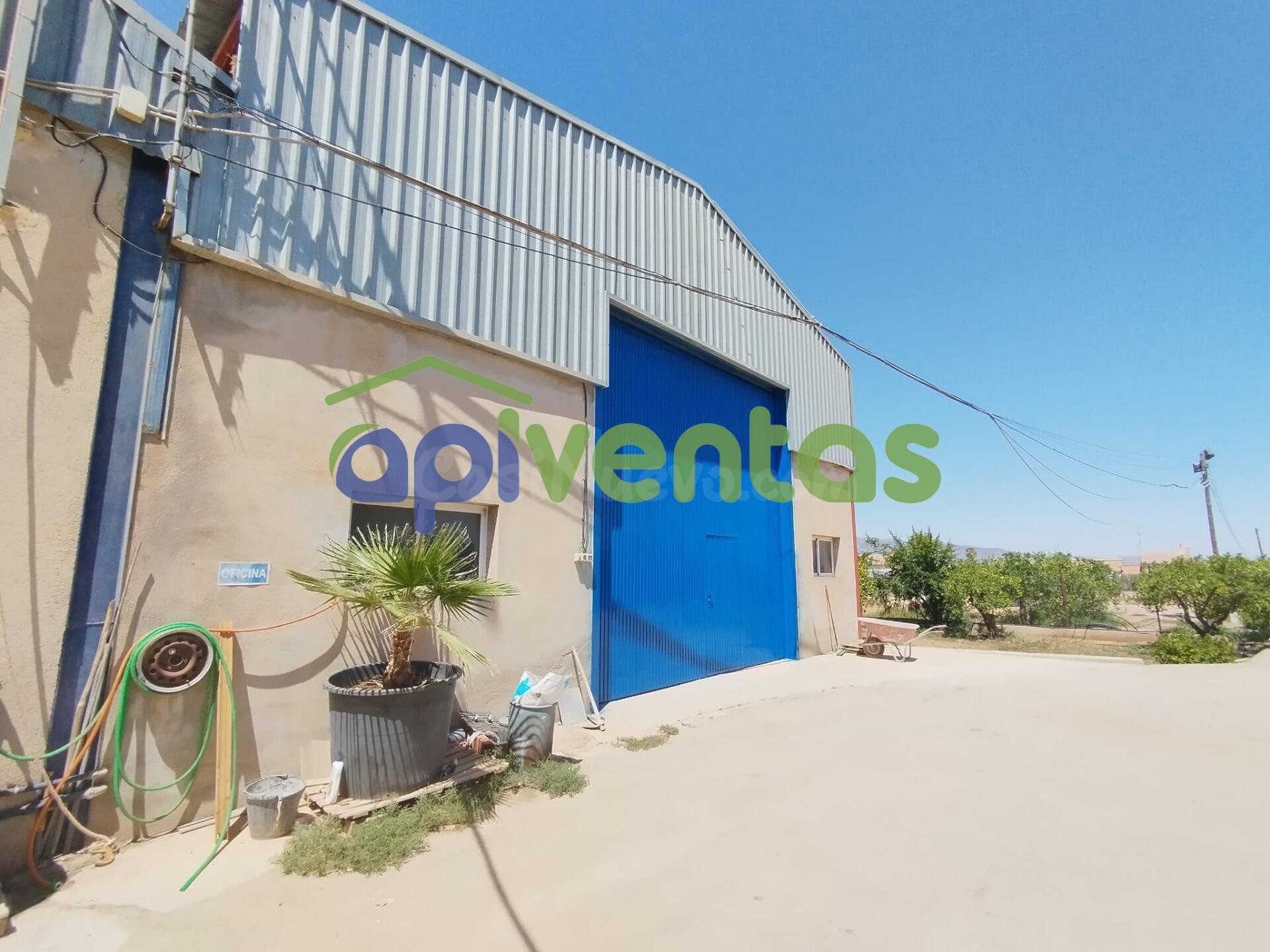 Nave-Almacén de 300 metros en pedanía de Purias - foto 2