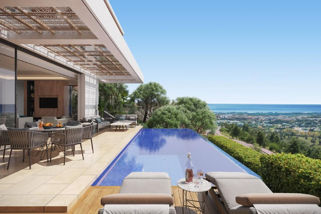 Parcela exclusiva con proyecto de villa de lujo y vistas pan