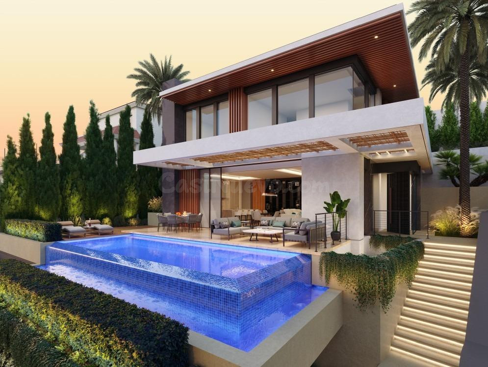 Parcela exclusiva con proyecto de villa de lujo y vistas pan - foto 3