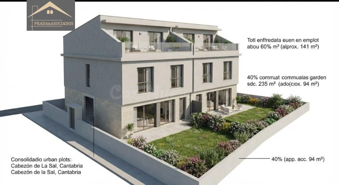 CONJUNTO INMOBILIARIO DOS VIVIENDAS EN BARRIO LA PESA, CABEZ