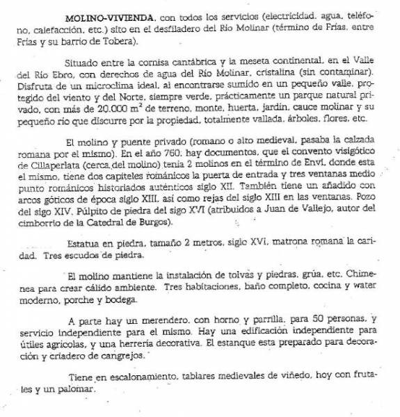 MOLINO MEDIEVAL DE 1940 CON VIVIENDA - foto 3