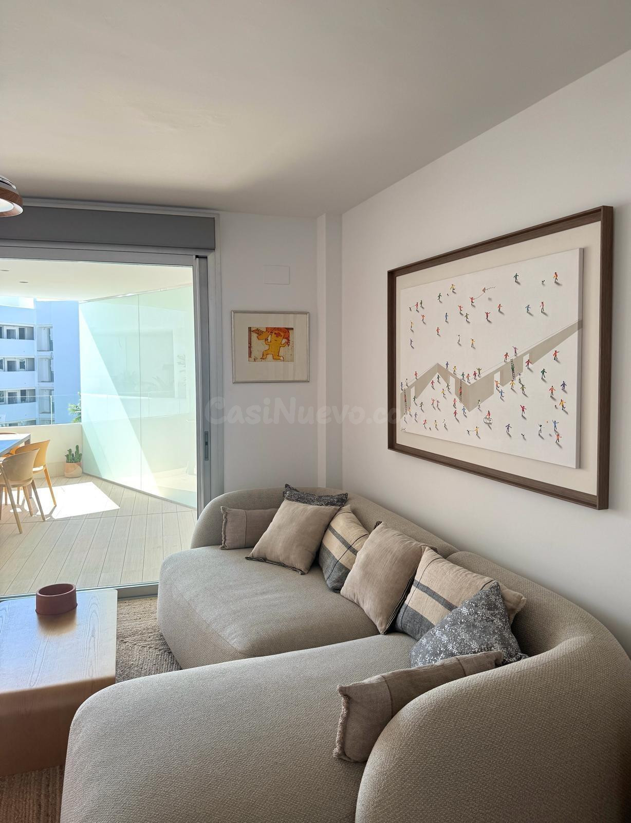 Exclusivo apartamento de diseño con gran terraza acondiciona - foto 4