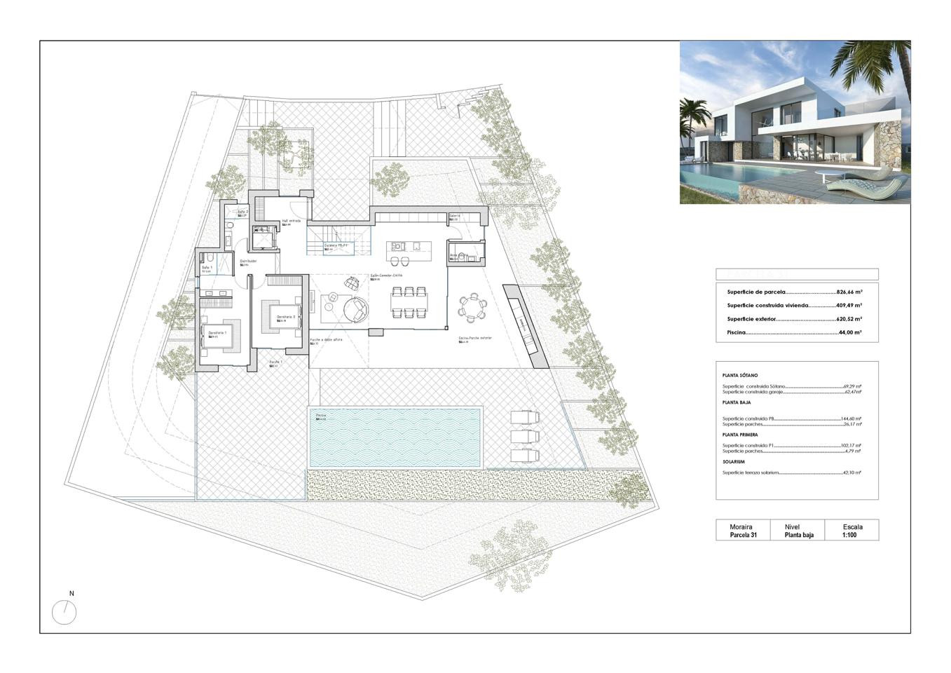 Villa 3 habitaciones 410m² en venta - TEULADA - foto 5