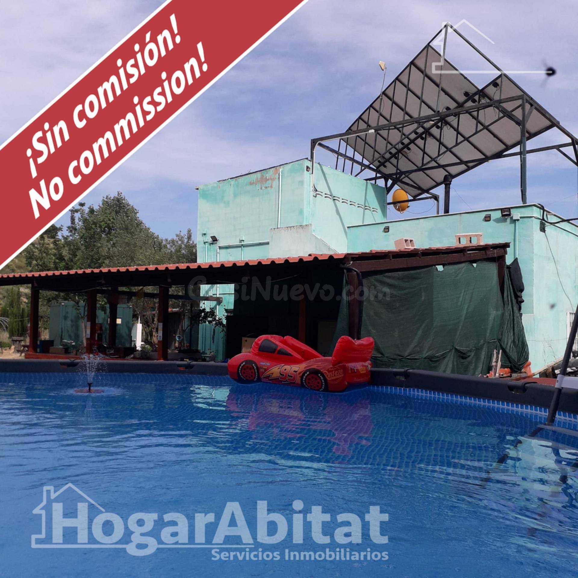 CHALET CON JARDÍN Y CON MUCHAS POSIBILIDADES