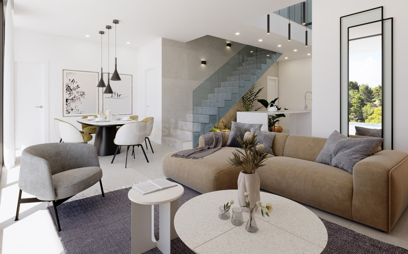 VILLAS DE OBRA NUEVA EN BALCON DE FINESTRAT - foto 4