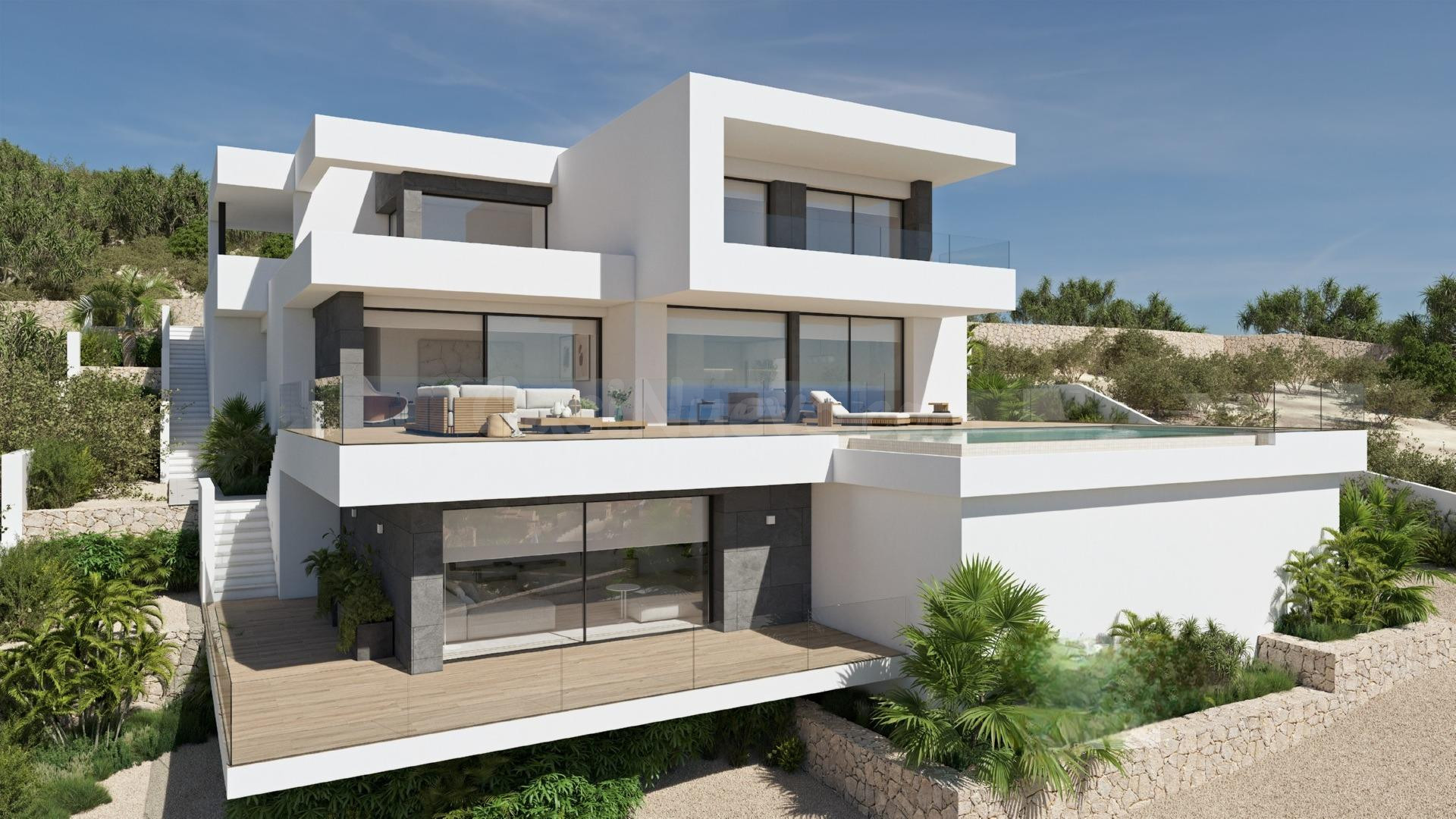 VILLA DE LUJO DE OBRA NUEVA EN CUMBRE DEL SOL - foto 3