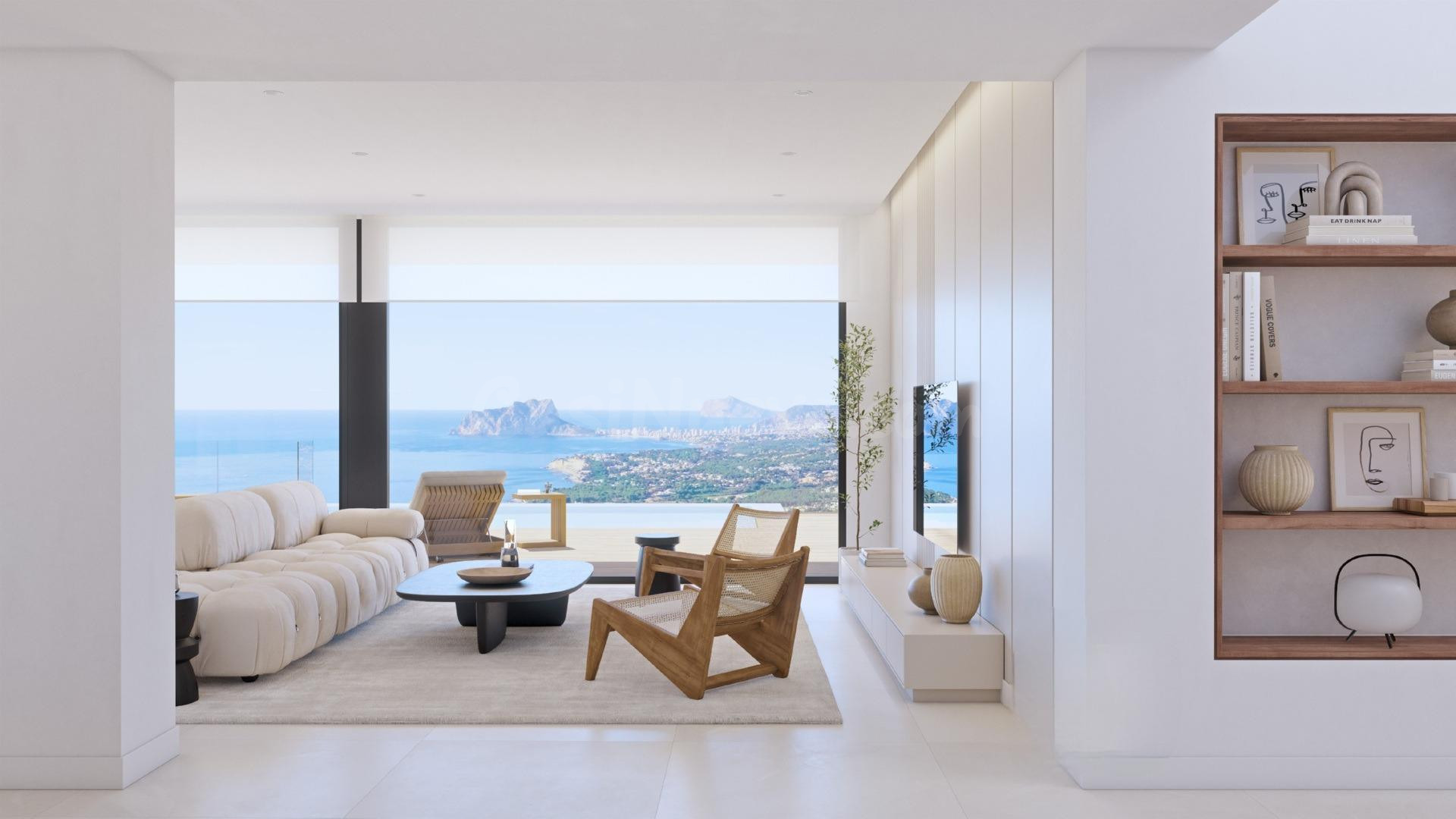 VILLA DE LUJO DE OBRA NUEVA EN CUMBRE DEL SOL - foto 5
