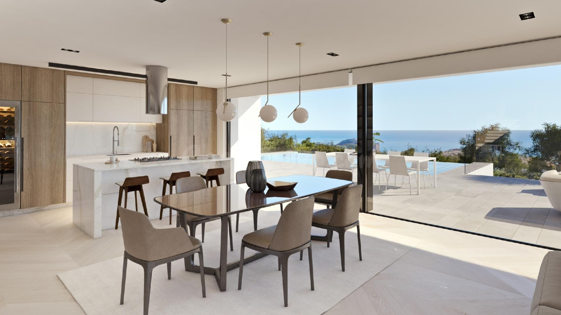 VILLA DE LUJO DE OBRA NUEVA EN CUMBRE DEL SOL - foto 4