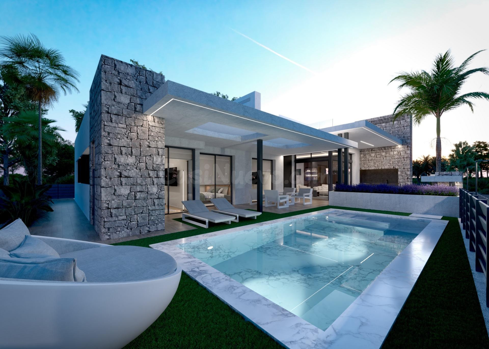 MAGNIFICA VILLA EN COMPLEJO PRIVADO CON 3 DORM. EN LA PROVIN