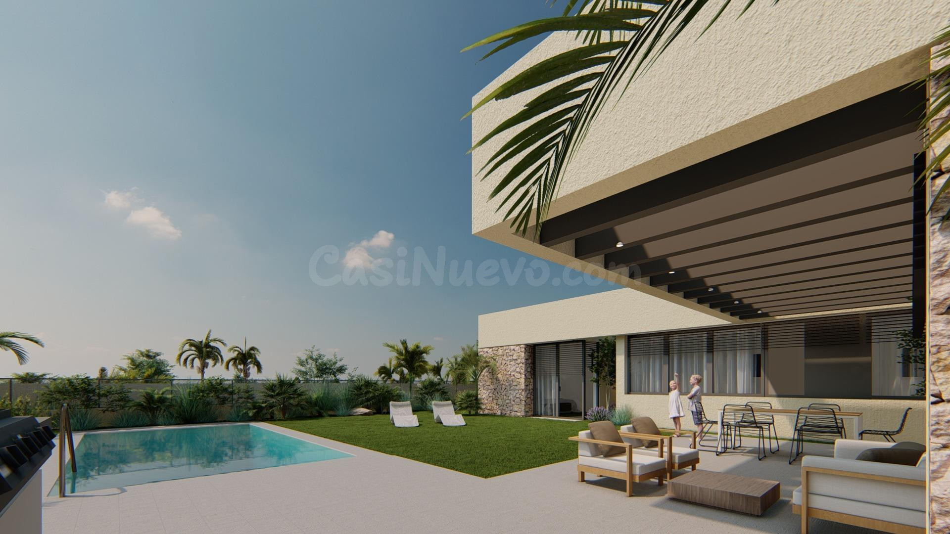 VILLAS DE OBRA NUEVA EN ALTOANA GOLF RESORT, MURCIA