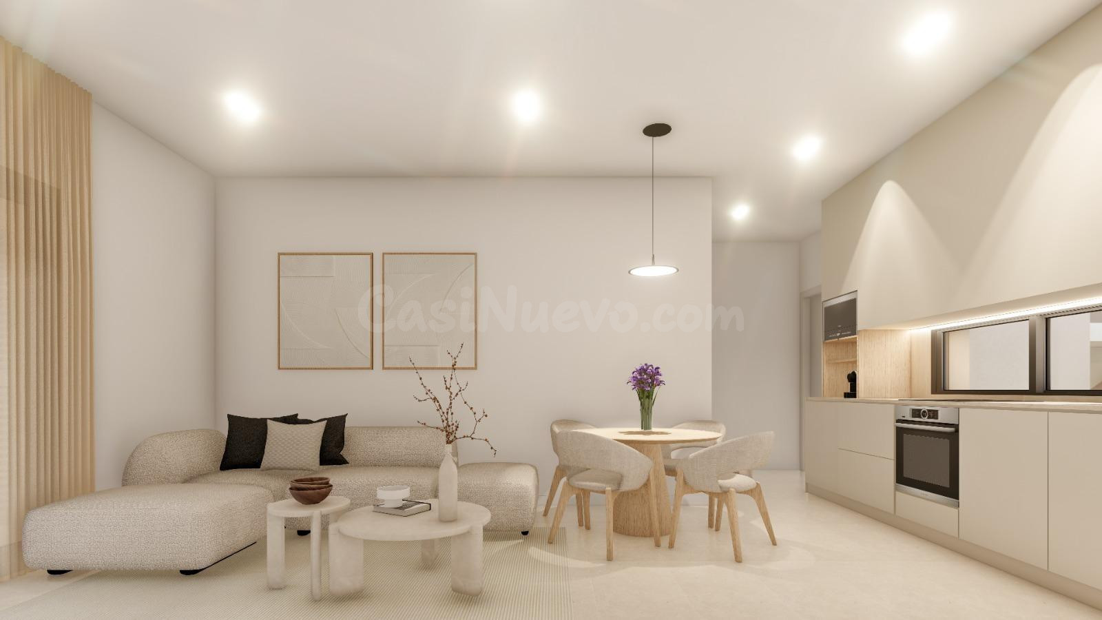 Apartamento de 2 dormitorios a pocos metros de la playa a la - foto 4