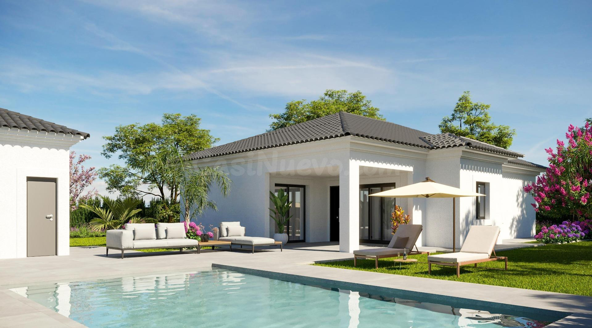 Villa 3 dormitorios de nueva construcciónen Pinoso(Alicante)