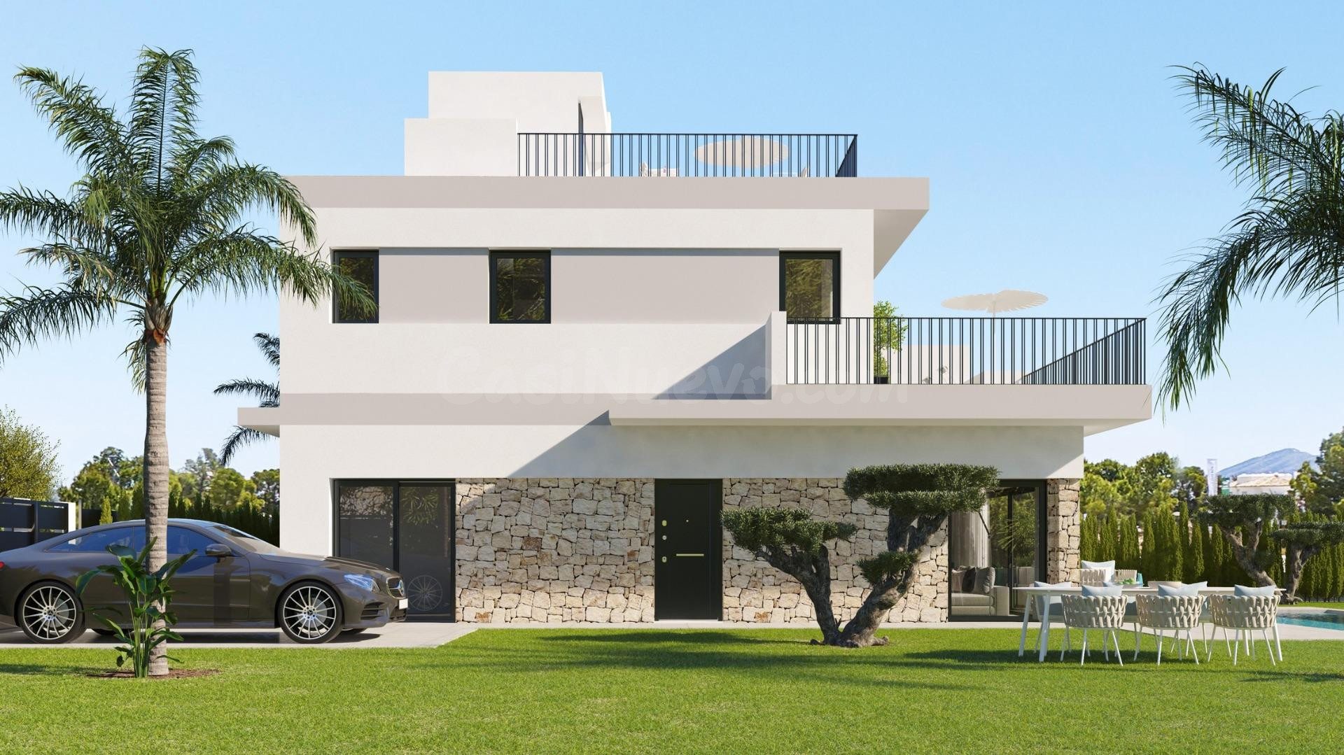 VILLAS DE OBRA NUEVA EN SAN MIGUEL DE SALINAS - foto 2