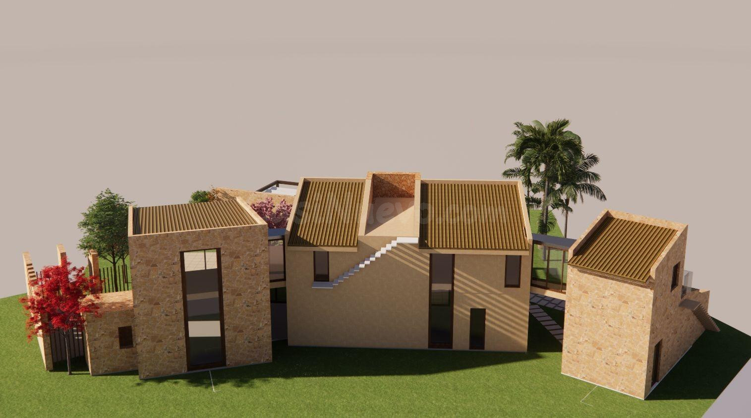 Villa de lujo mediterráneo con piscina y vistas en Na Moreia - foto 3