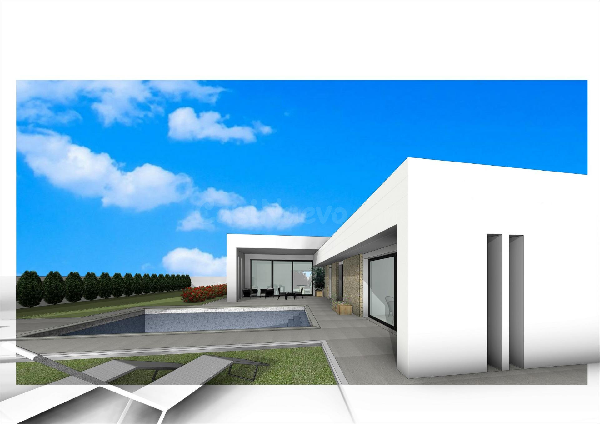 Villa de 3 dormitorios en una sola planta con piscina privad - foto 3