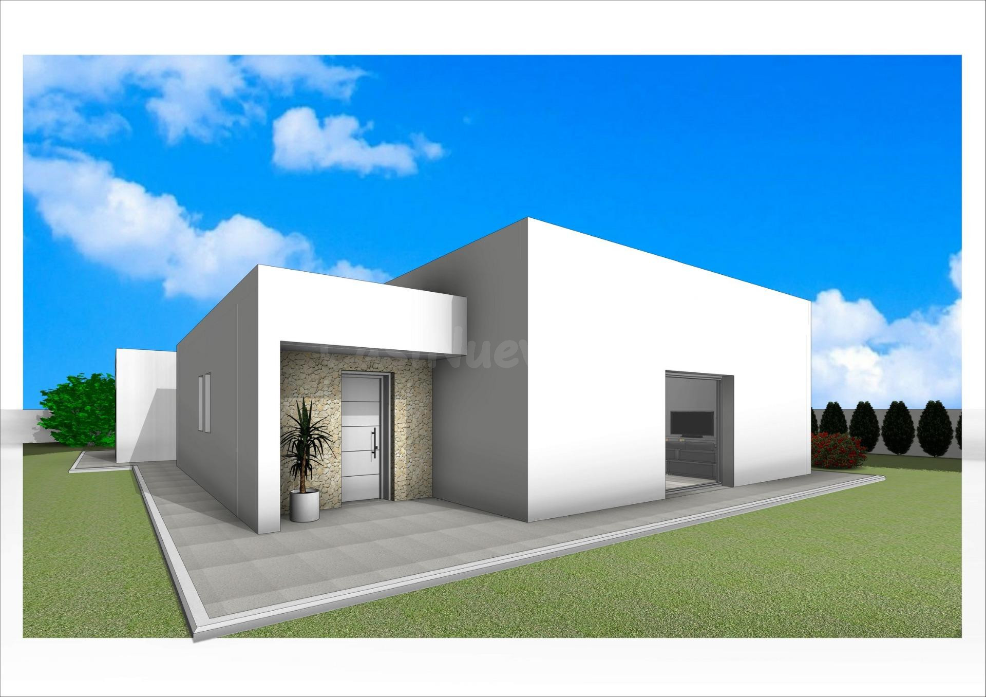 Villa de 3 dormitorios en una sola planta con piscina privad - foto 4